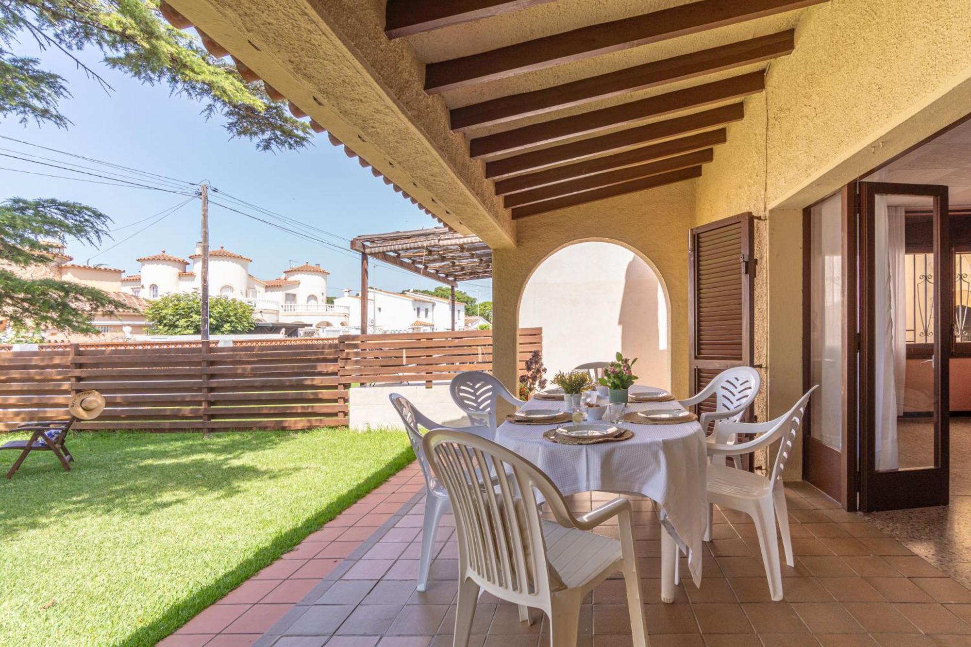 Apart-Rent Casa Con Jardin Pani 0081 Empuriabrava Extérieur photo